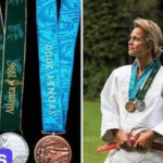 Gella Vandecaveye Olympic medals